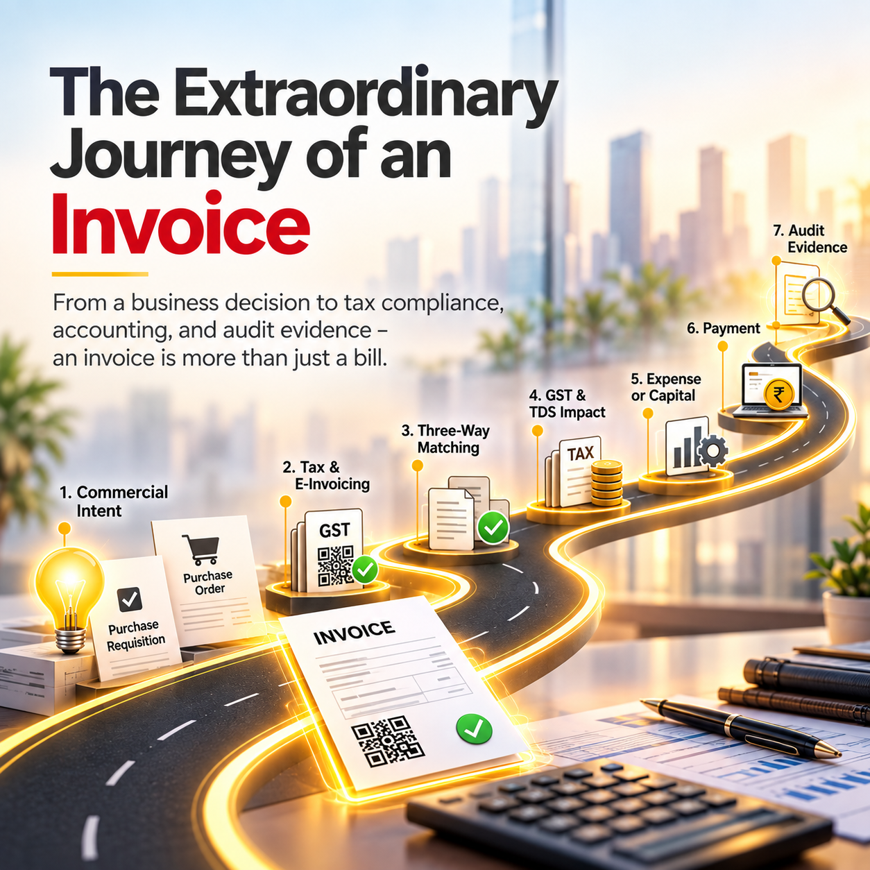 The Extraordinary Journey of an Invoice